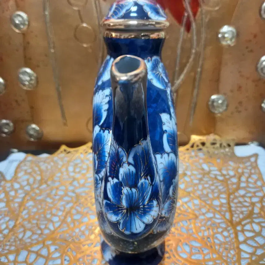 [BUNJANG] Ceramic Tea Pot / 청화백자 금장 도자기  주병