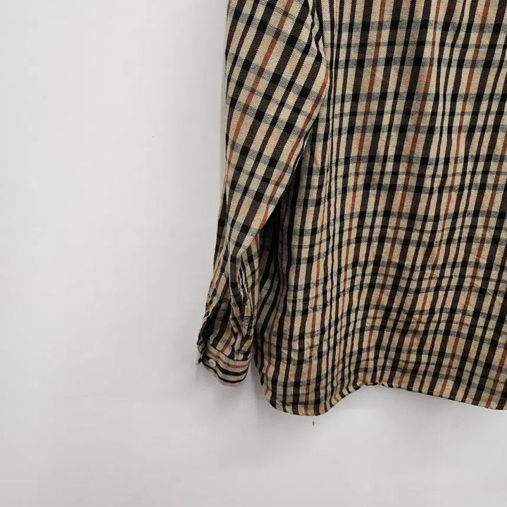 [BUNJANG] Daks Men's Check Shirt 105 Size / 닥스 남성 남방 105사이즈