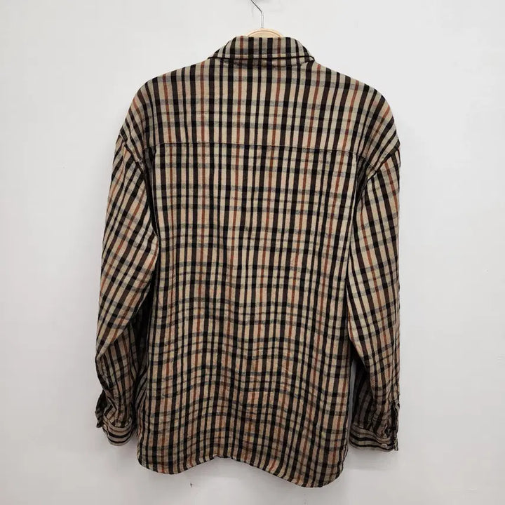 [BUNJANG] Daks Men's Check Shirt 105 Size / 닥스 남성 남방 105사이즈
