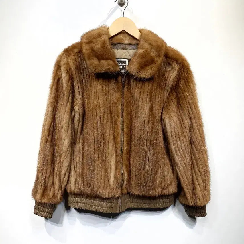 [BUNJANG] SAGA MINK Short Jacket / SAGA MINK 사가밍크 퍼 숏자켓