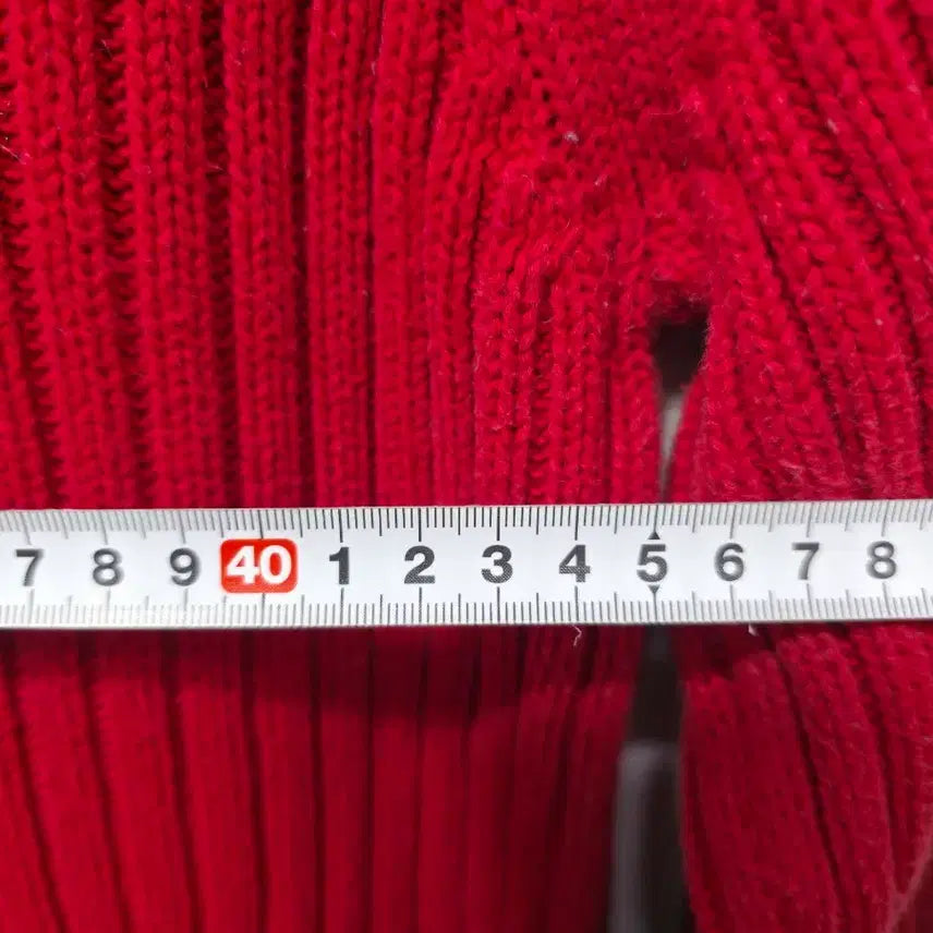 [BUNJANG] Polo USA Red Knit Top / 폴로 성조기 니트 긴팔 레드 usa POLO