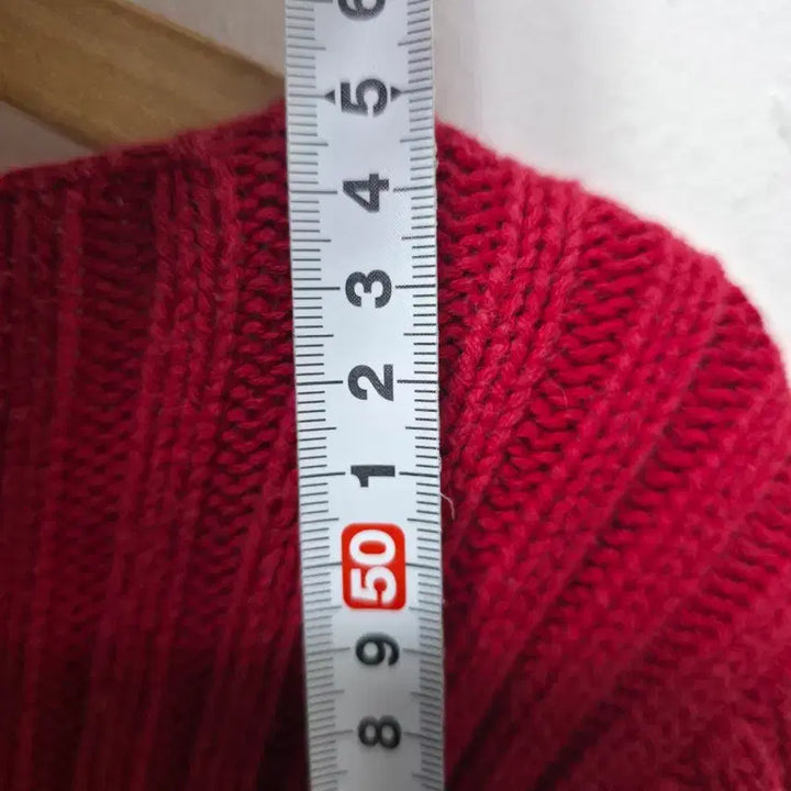 [BUNJANG] Polo USA Red Knit Top / 폴로 성조기 니트 긴팔 레드 usa POLO