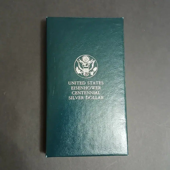 [BUNJANG] 1990 US Eisenhower 100th Anniversary Commemorative Coin/Dollar / "실버90%" 단1회 1990 아이젠하워 100주년기념 달러
