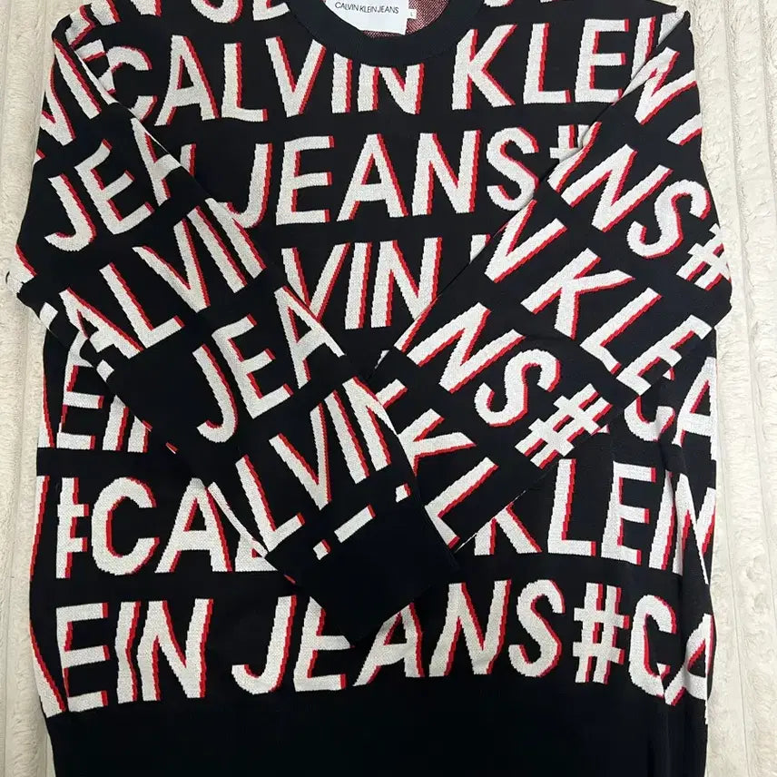 [BUNJANG] Calvin Klein Knit Top / ck캘빈클라인 백화점판 니트 새상품