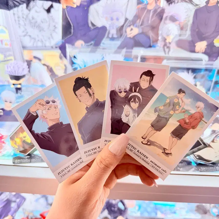 [BUNJANG] Jujutsu Kaisen Cafe Gojo Satoru POB Bundle Set / [무료배송] 주술회전 카페 2만원 특전: 고죠 사토루 회옥옥절 세트