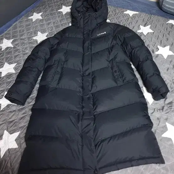 [BUNJANG] Lafuma Duck Down Long Padded Jacket (Navy, Size M) / 라푸마 덕다운 롱패딩 네이비 95(m)