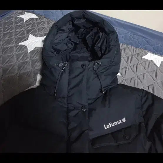 [BUNJANG] Lafuma Duck Down Long Padded Jacket (Navy, Size M) / 라푸마 덕다운 롱패딩 네이비 95(m)