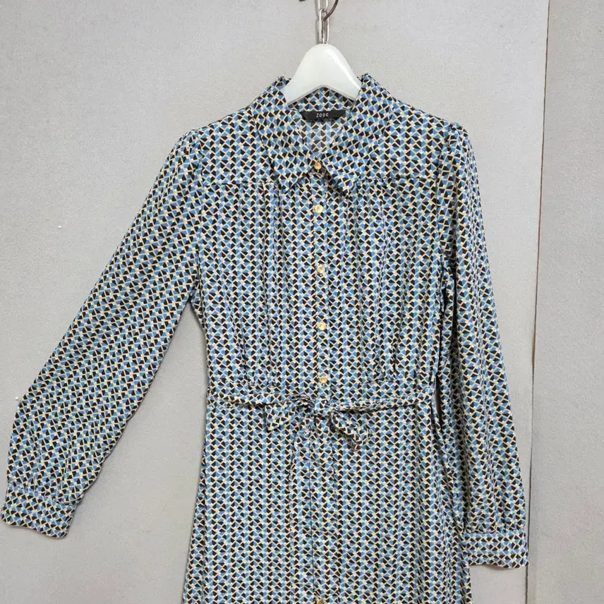 [BUNJANG] Juke Patterned Stylish Dress 55 / 쥬크 패턴멋스런 원피스 55  n2503