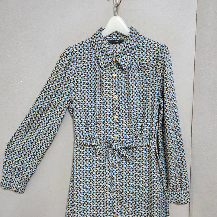 [BUNJANG] Juke Patterned Stylish Dress 55 / 쥬크 패턴멋스런 원피스 55  n2503
