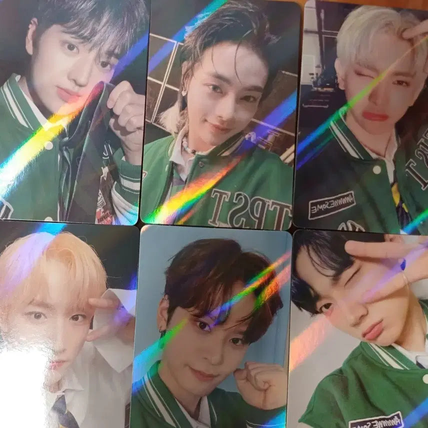 템페스트 무지개 포카 tempest rainbow 1set 일괄 6장