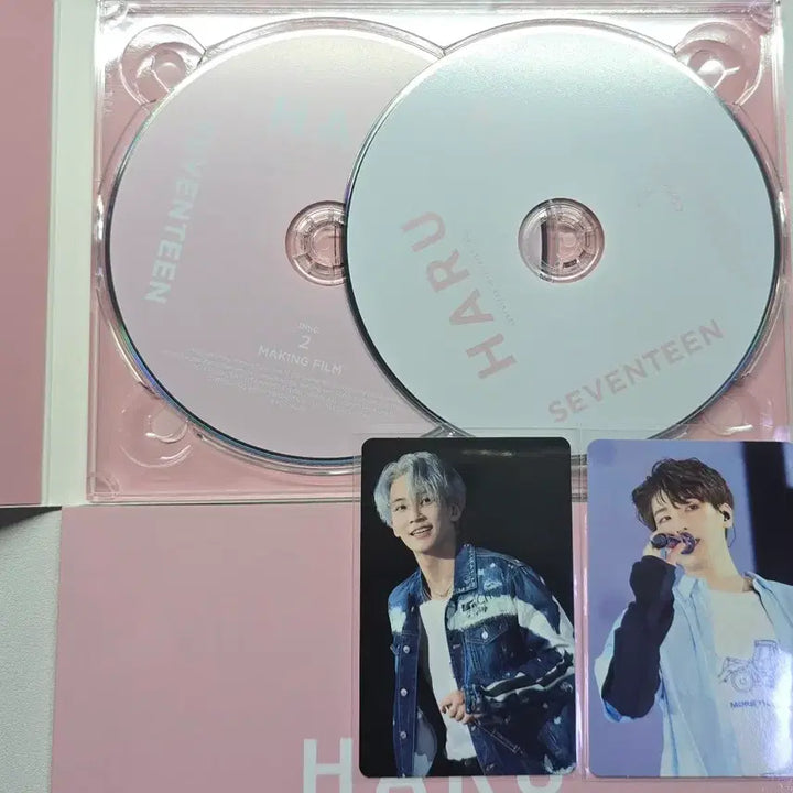 [BUNJANG] Seventeen HARU Blu-ray Set (Jeonghan &amp; Wonwoo Photocards) / 세븐틴Seventeen 일본 투어 하루 HARU blu-ray 개봉