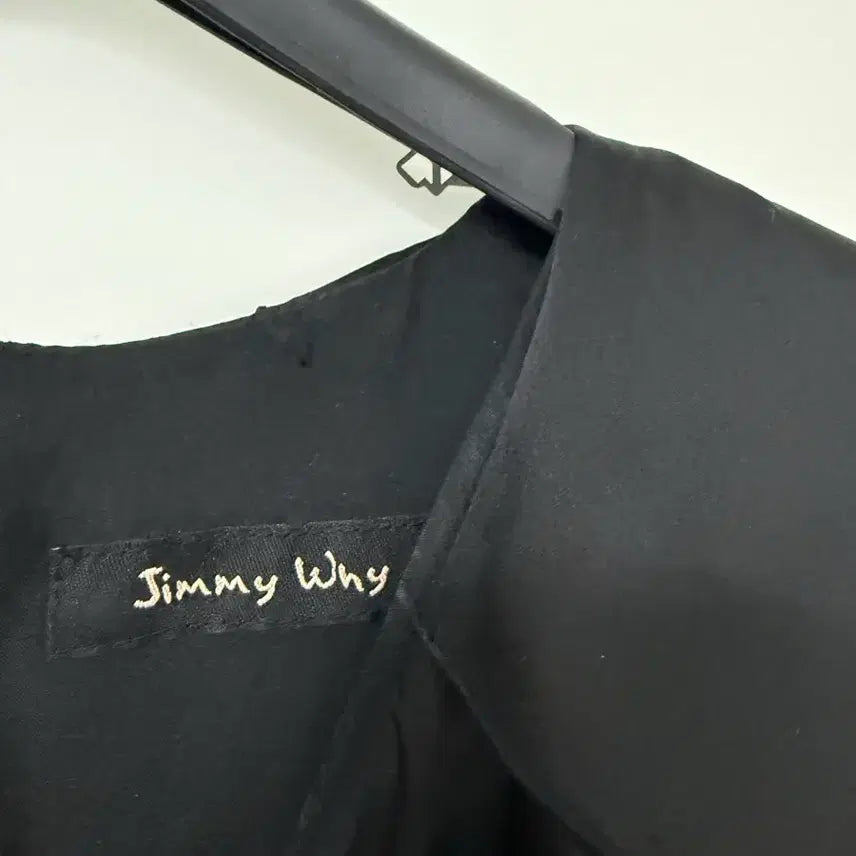 [BUNJANG] Jimmy V Black Ribbon Midi Dress / Jimmy V 블랙 리본 장식 원피스