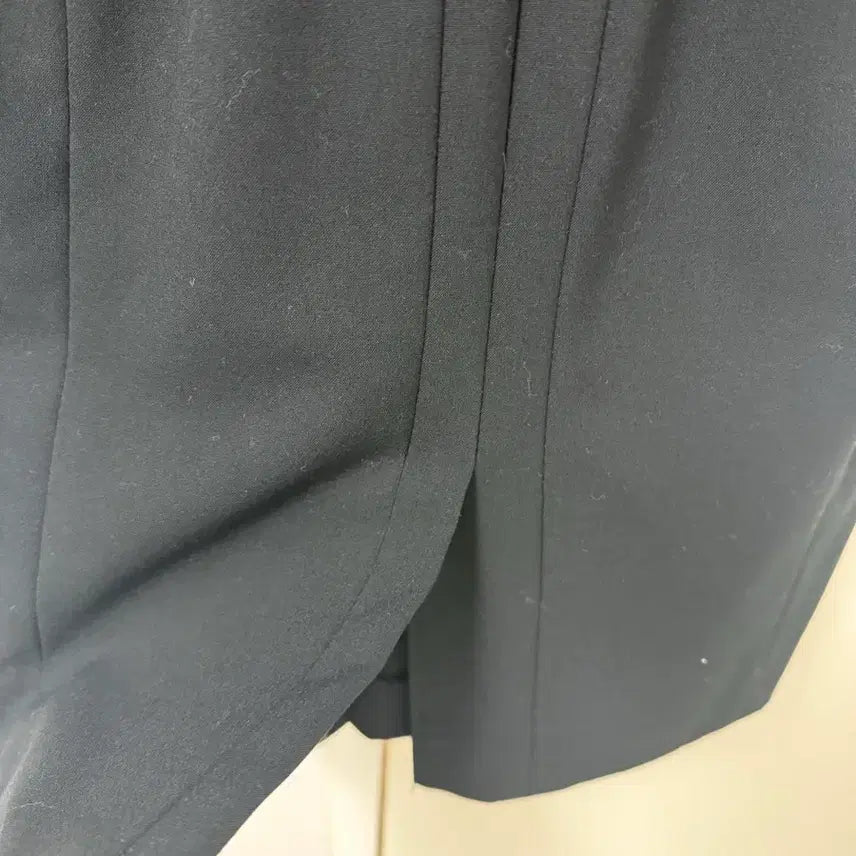 [BUNJANG] Jimmy V Black Ribbon Midi Dress / Jimmy V 블랙 리본 장식 원피스