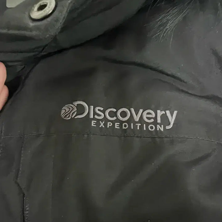 [BUNJANG] Discovery Mountain Cook Short Padding (Black, L) / 디스커버리 마운틴쿡 숏패딩 L 블랙