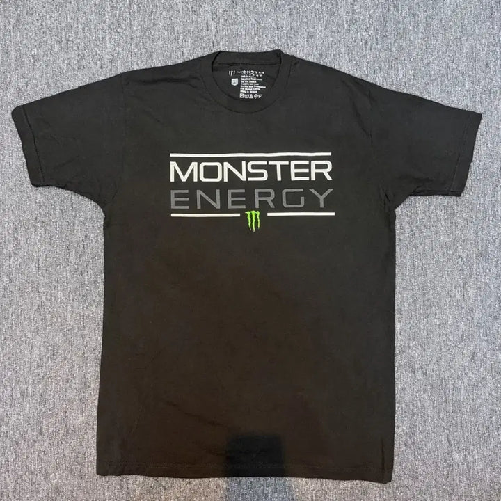 [BUNJANG] Monster Energy T-Shirt - Black L Size (Bundle) / [2개 일괄] 몬스터 에너지 정품 반팔 티셔츠 L 새상품