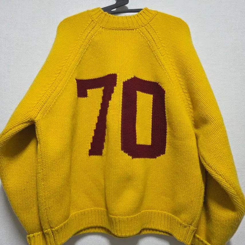 [BUNJANG] KENZO Boke Yellow Flower Knit Sweater / KENZO 겐조의 보케 옐로우 플라워니트