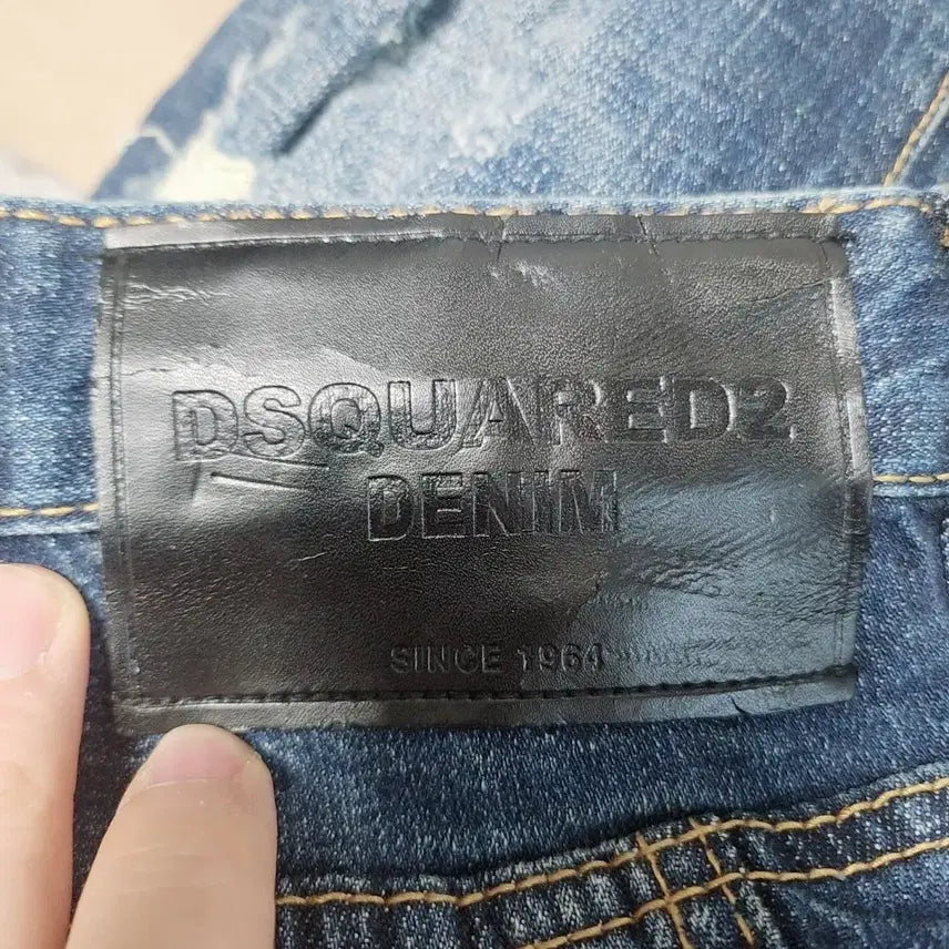 [BUNJANG] Dsquared2 Biker Jeans 48 (33-34 inch) / 디스퀘어드2 바이커진 48사이즈 33-34인치 (3030)