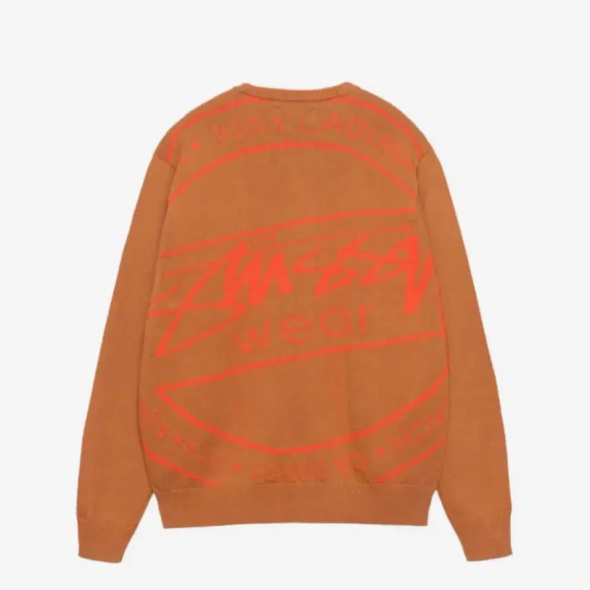 [BUNJANG] Stussy Laguna Icon Sweater Tan (XL) - Sealed / [XL] 스투시 라구나 아이콘 스웨터 탄 미개봉