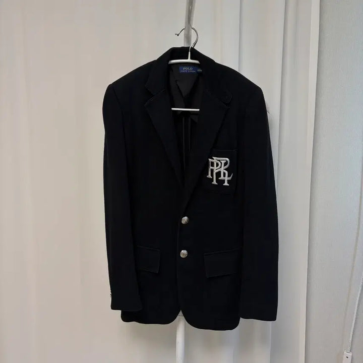 [BUNJANG] Polo Ralph Lauren Black Blazer Jacket / 폴로 랄프로렌 블랙 은장 블레이저 자켓