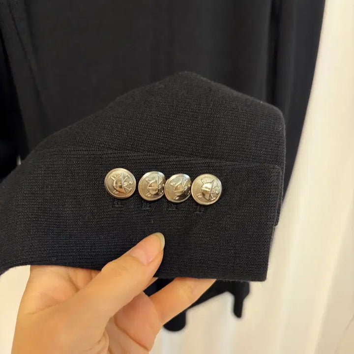 [BUNJANG] Polo Ralph Lauren Black Blazer Jacket / 폴로 랄프로렌 블랙 은장 블레이저 자켓