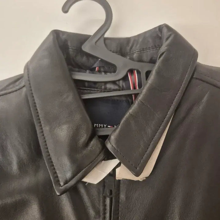 [BUNJANG] Tommy Hilfiger Men's Quilted Leather Jacket (Black, S) / [새상품/정품] 타미힐피거 남성 천연 가죽 퀼팅 자켓 (블랙, S)