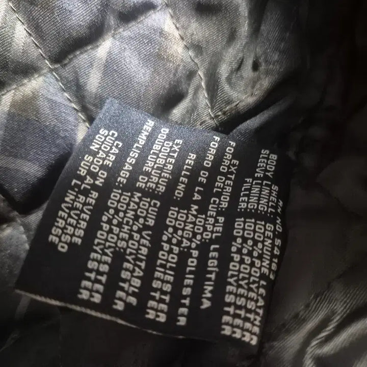 [BUNJANG] Tommy Hilfiger Men's Quilted Leather Jacket (Black, S) / [새상품/정품] 타미힐피거 남성 천연 가죽 퀼팅 자켓 (블랙, S)