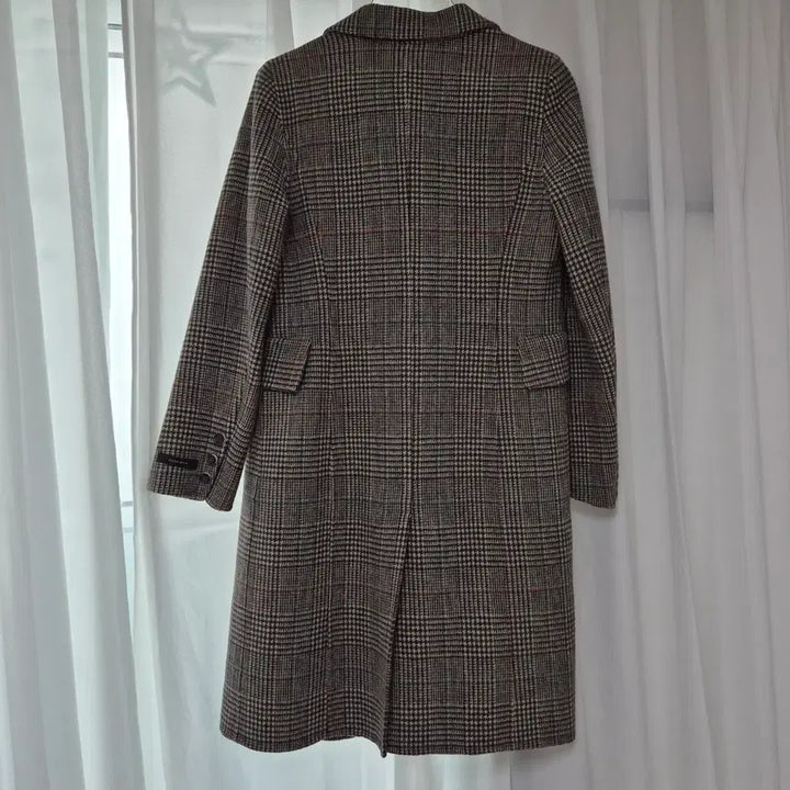 [BUNJANG] JJ JIGOTT Handmade Checkered Double-Button Coat / JJ지고트 핸드메이드 코트