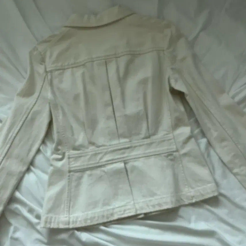 [BUNJANG] Ralph Lauren Ivory Jacket / 랄프로렌 정품 아이보리 자켓