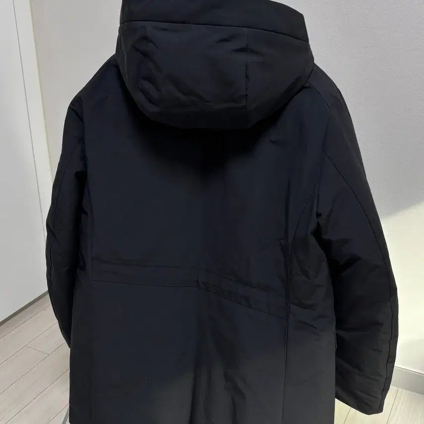 [BUNJANG] Edition Hooded Safari Goose Down Padded Jacket Black L / (택보유)에디션 후드 사파리구스다운 패딩자켓 블랙 L(100)