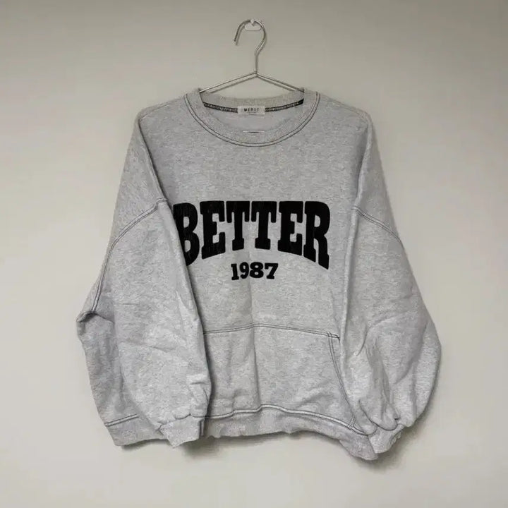 [BUNJANG] Merit Over Vintage Man T-Shirt / [FREE] 메리트 오버 맨투맨