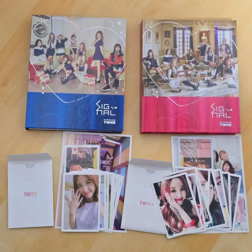 [BUNJANG] TWICE Signal Album + POB Bundle Set / 일괄)트와이스 시그널 Signal 앨범 + 덤 사전예약 포토카드 세트