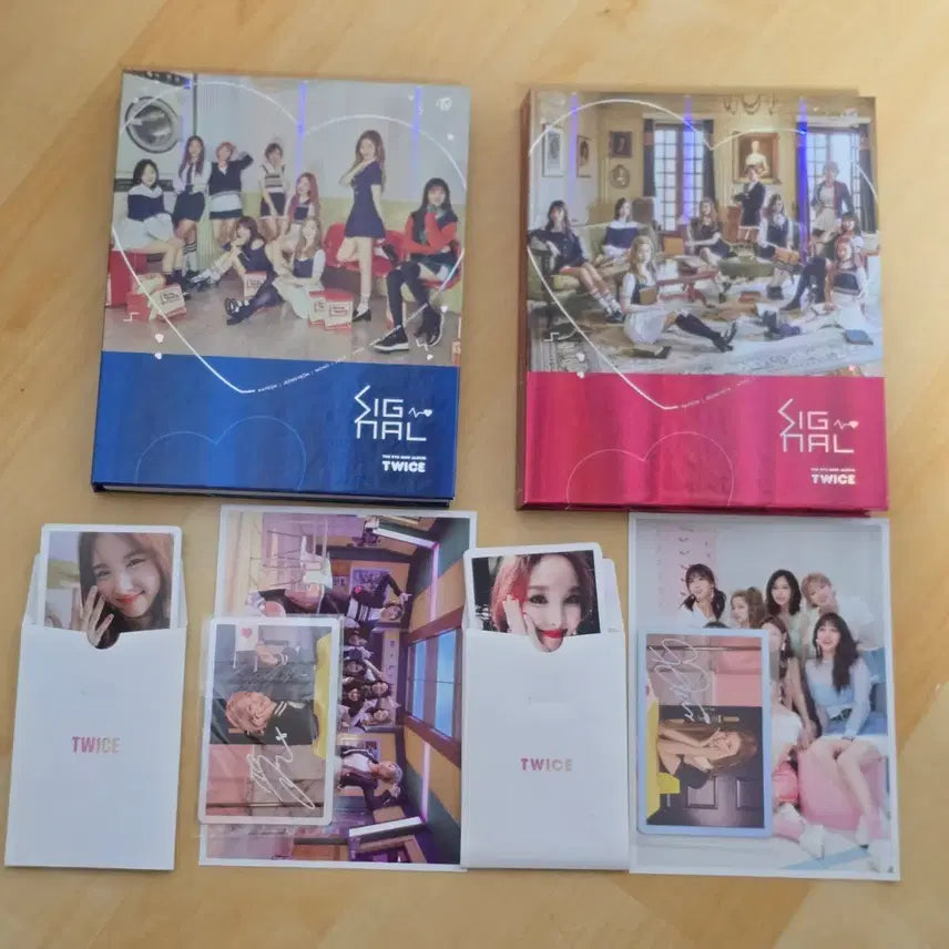 [BUNJANG] TWICE Signal Album + POB Bundle Set / 일괄)트와이스 시그널 Signal 앨범 + 덤 사전예약 포토카드 세트