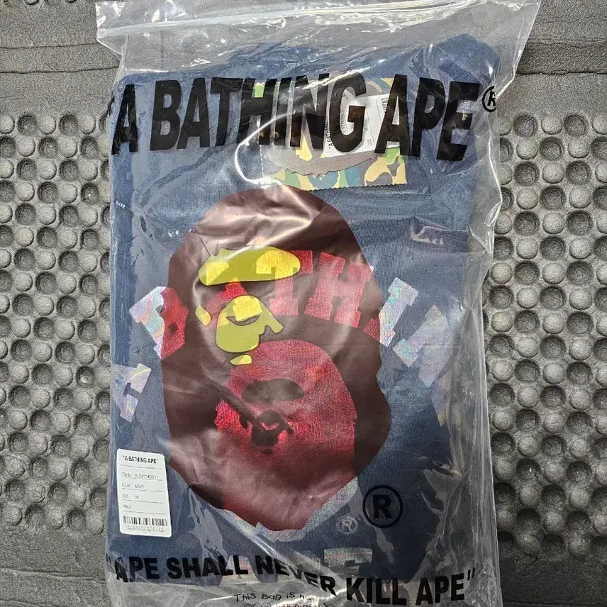 [BUNJANG] Bape Hoodie Navy M / 베이프 후드티 네이비 M