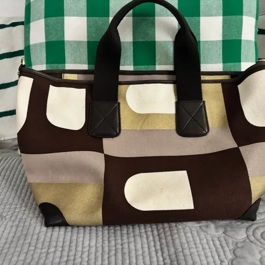[SOLD OUT] 발라 토트백 브라운 캔버스 가방