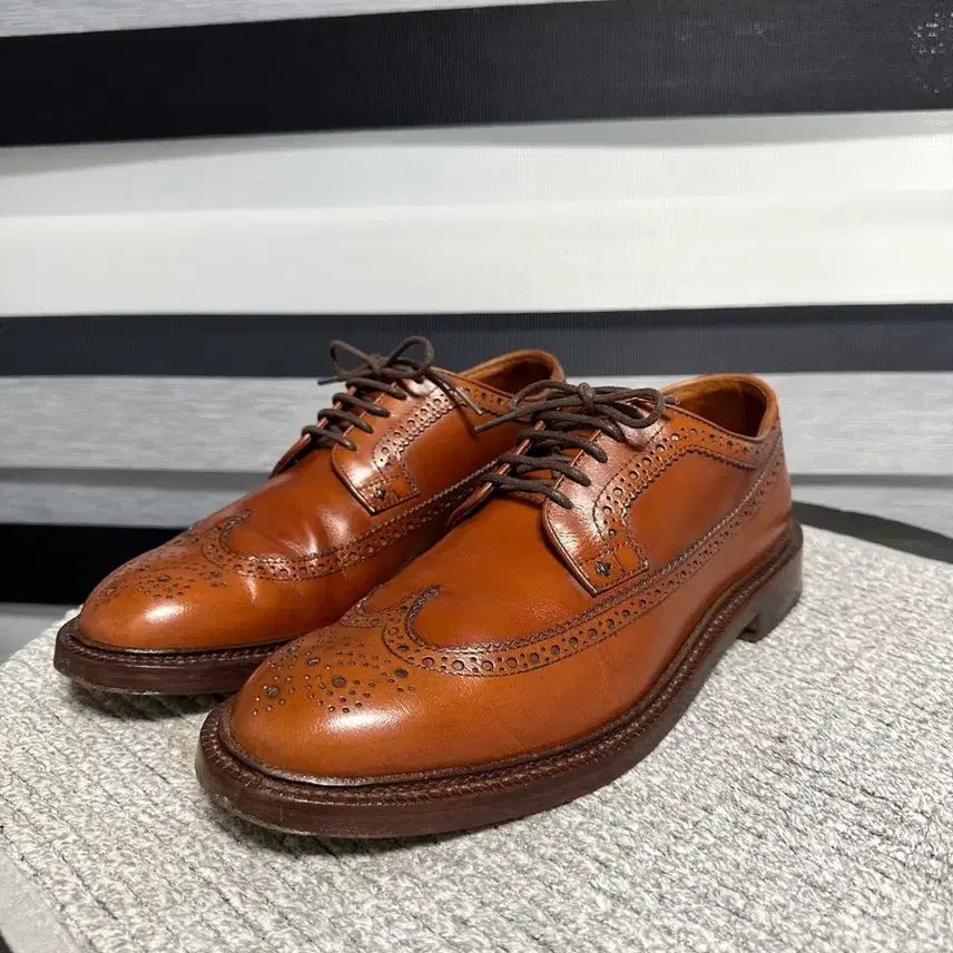 [BUNJANG] Grant Stone Longwing 7.5D Dress Shoes / 그랜트스톤 롱윙 7.5d