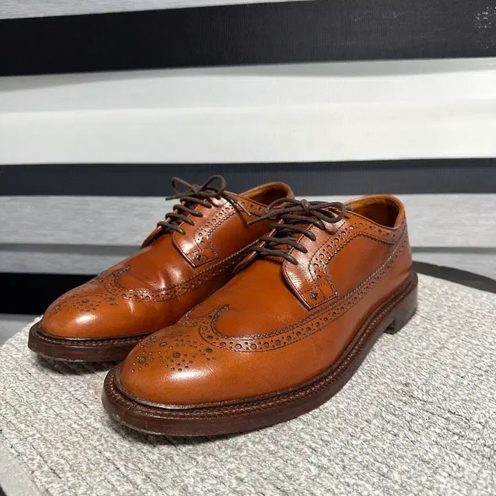 [BUNJANG] Grant Stone Longwing 7.5D Dress Shoes / 그랜트스톤 롱윙 7.5d