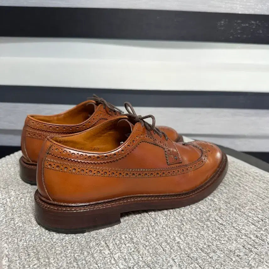 [BUNJANG] Grant Stone Longwing 7.5D Dress Shoes / 그랜트스톤 롱윙 7.5d