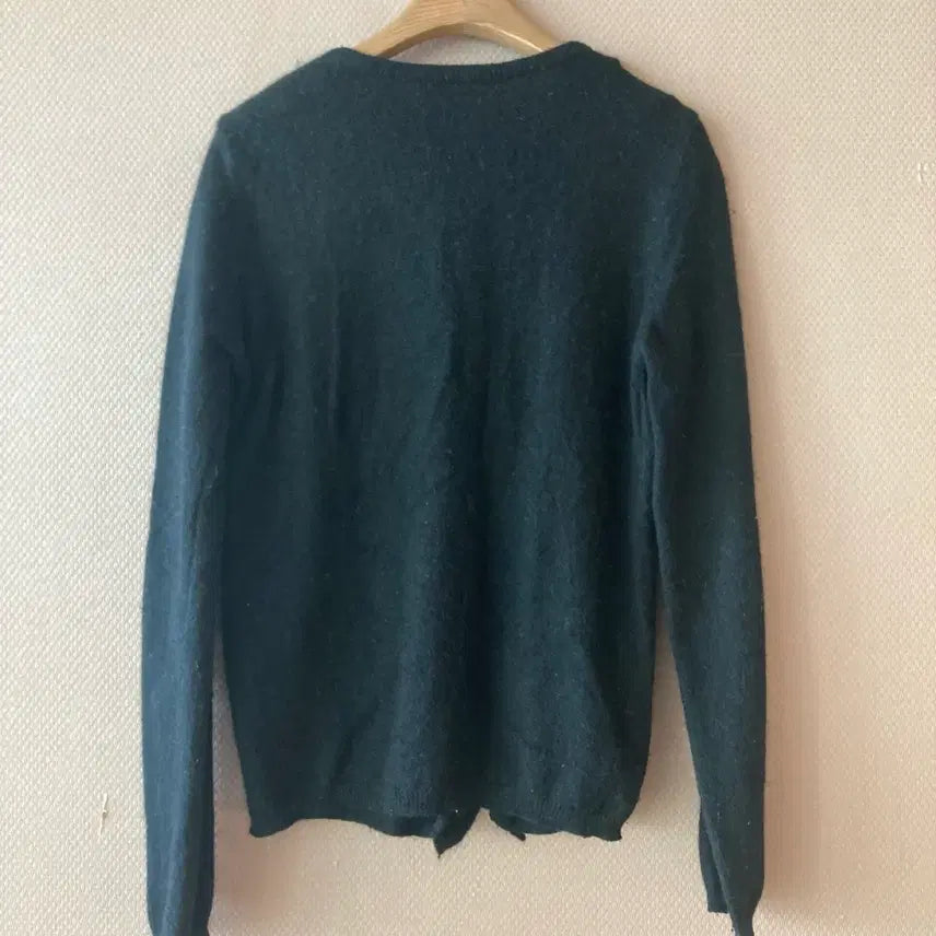 [BUNJANG] LOTINI Angora Black Frill Sweater / 앙고라 블랙 스웨터 프릴 니트 55