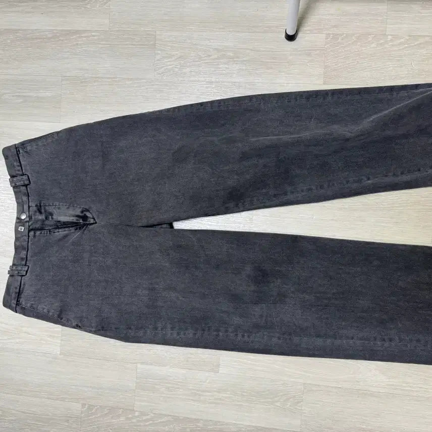 [BUNJANG] Hatching Room Regular Trouser Velvet Denim Gray / 해칭룸 레귤러 트라우저 벨벳 데님 그레이