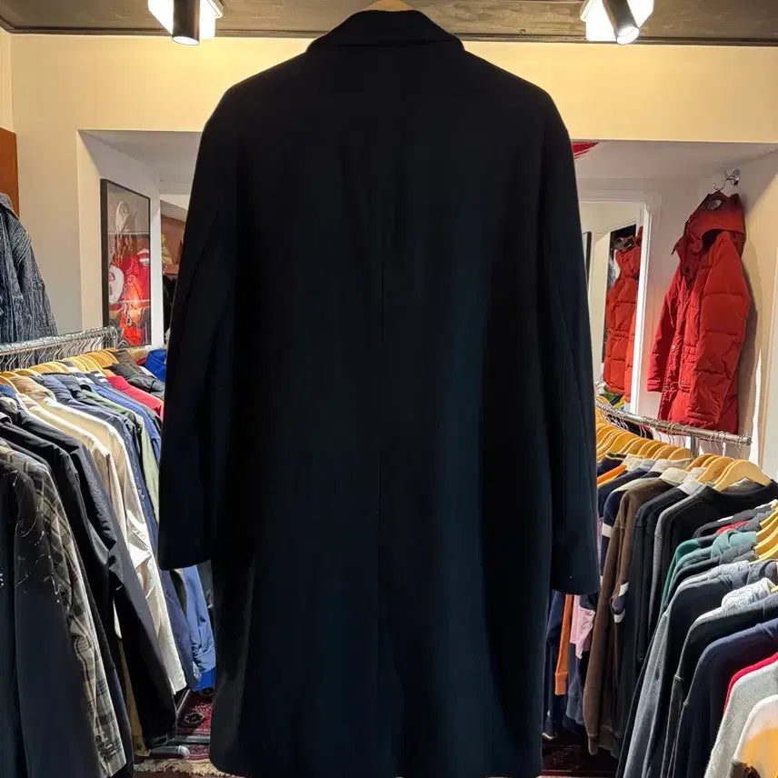 [BUNJANG] In Silence Cashmere Single Coat Black L / 인사일런스 캐시미어 싱글 코트 블랙 L