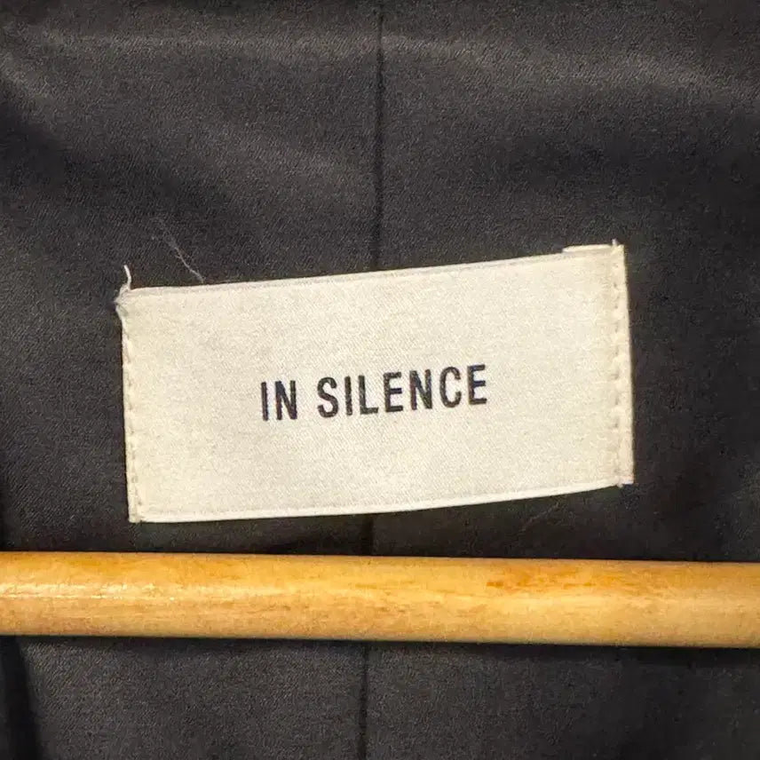 [BUNJANG] In Silence Cashmere Single Coat Black L / 인사일런스 캐시미어 싱글 코트 블랙 L