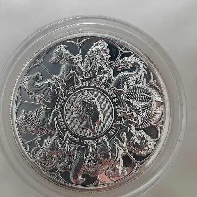 [BUNJANG] Queen's Beast Completer 2oz Silver Coin / 퀸즈비스트 컴플리터 2온스 은화