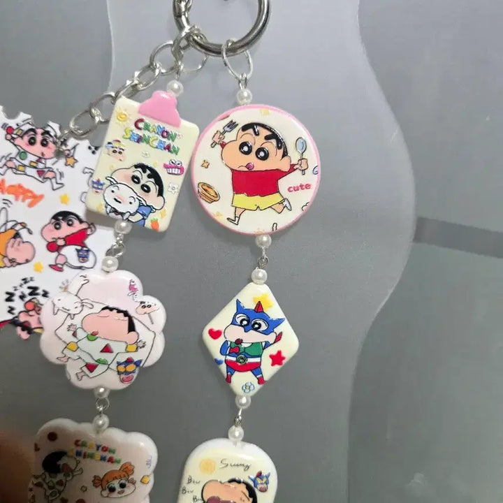 [BUNJANG] Crayon Shin-chan Acrylic Keyring / 짱구 아크릴 키링