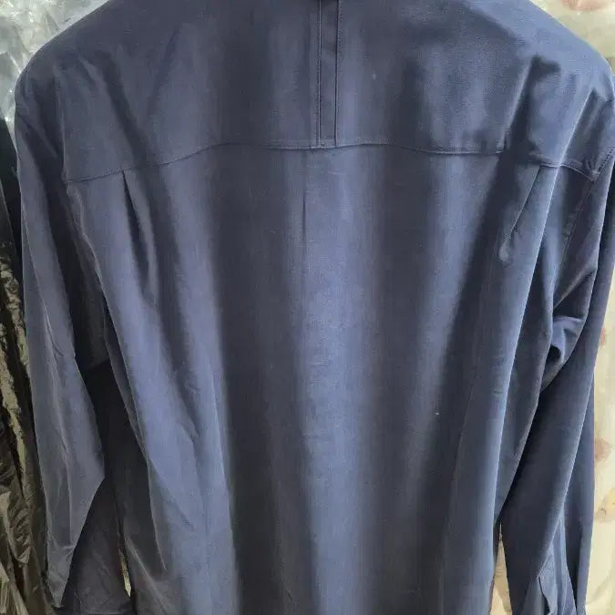 [BUNJANG] Allegri Suede Touch Shirt Navy S Size / 알레그리 스웨이드터치 셔츠 네이비 s사이즈 새상품 무배