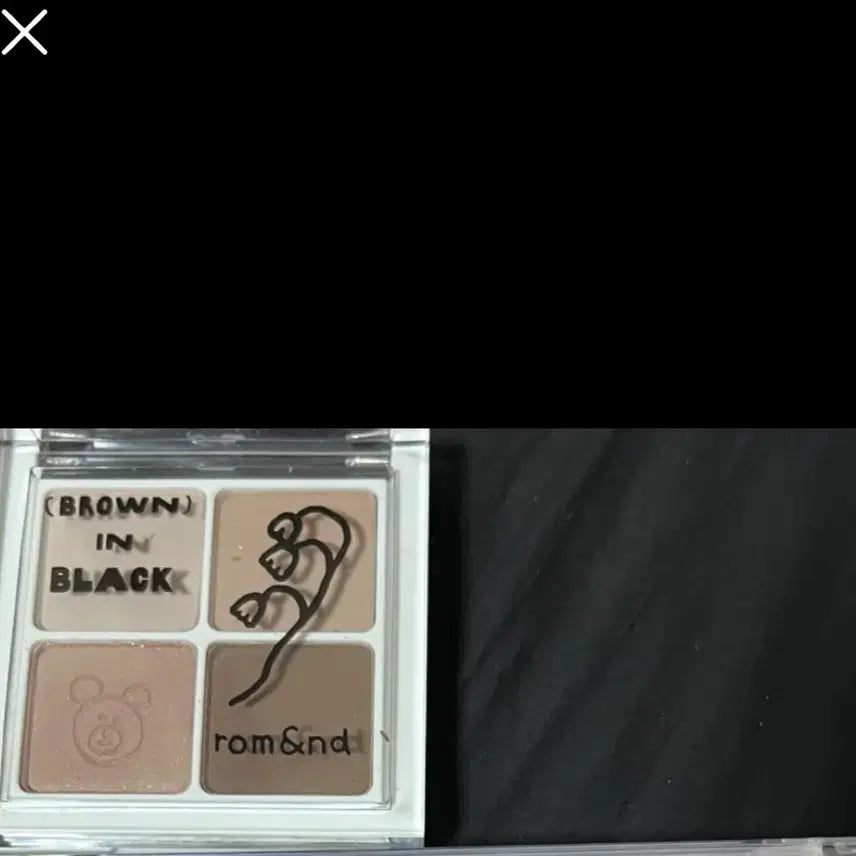 [BUNJANG] Rom&nd Greed Over Brown Eyeshadow Palette / 롬앤 아이섀도우 그을린 메밀꽃