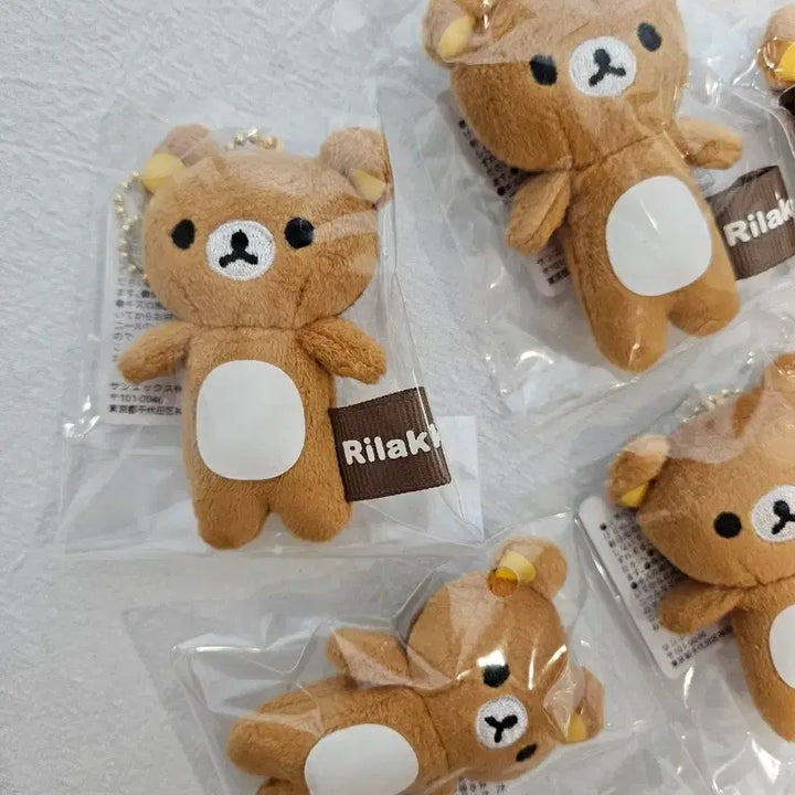 [BUNJANG] Rilakkuma Keyring Cleaner / (정품)리락쿠마 인형 키링 클리너