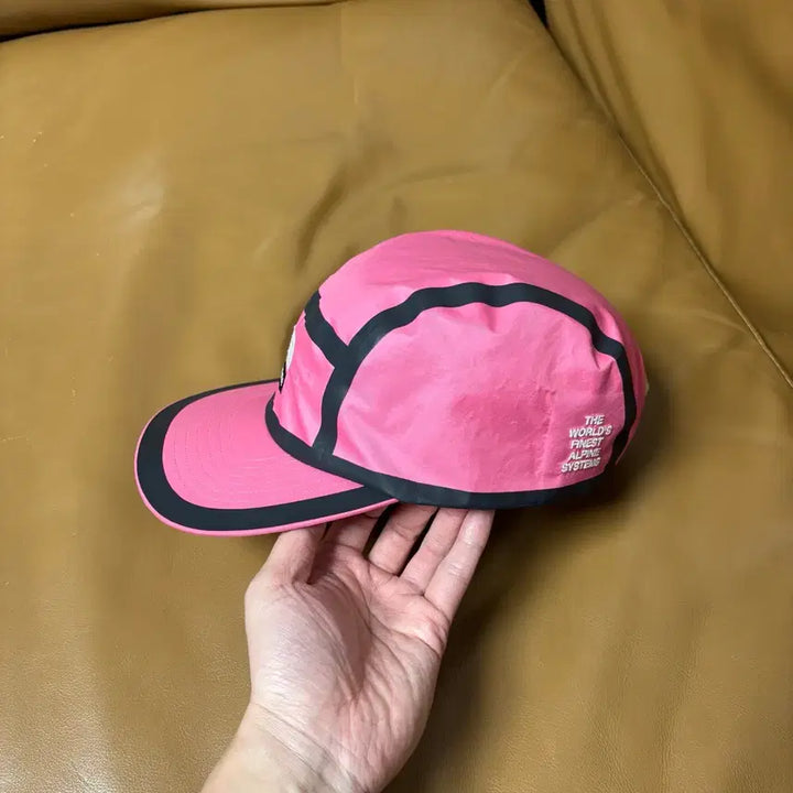 [BUNJANG] Supreme North Face Summit Camp Cap Hat Pink / 슈프림 노스페이스 캠프캡 모자 서밋 핑크