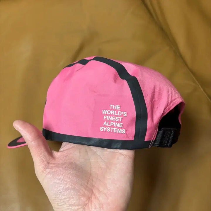 [BUNJANG] Supreme North Face Summit Camp Cap Hat Pink / 슈프림 노스페이스 캠프캡 모자 서밋 핑크