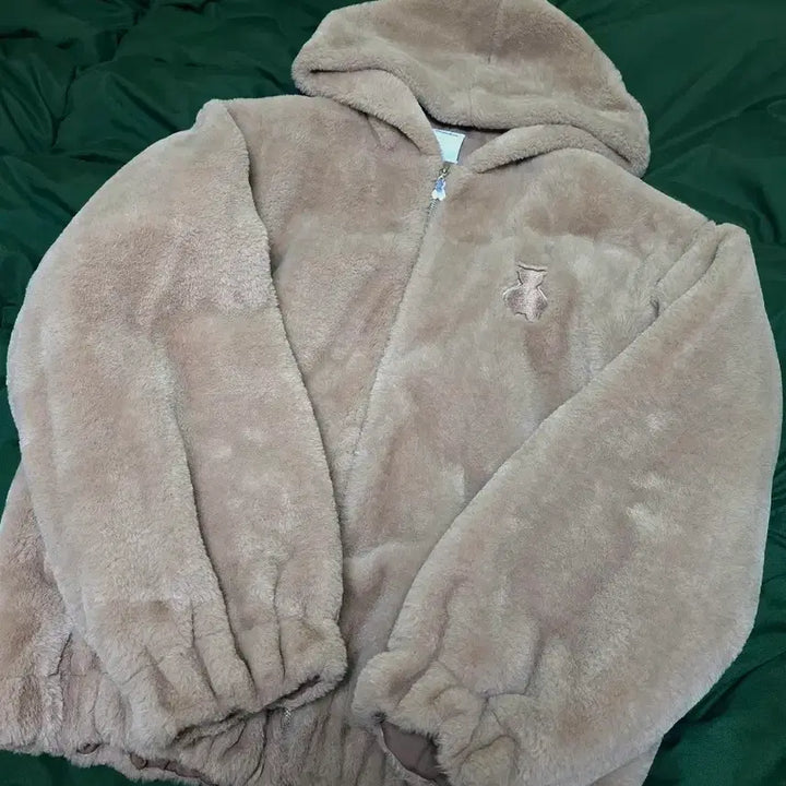 [BUNJANG] ACOS Studio Bear Fur Jacket Beige Fleece / 아코스튜디오 뽀글이 후리스