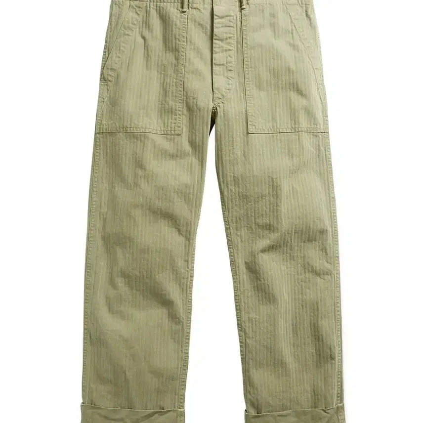 [BUNJANG] RRL Herringbone Fatigue Pants / [구매] 33/32 RRL 헤링본 퍼티그 구매